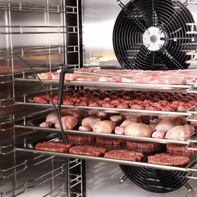 Walk-in Freezer, Refrigerated Storage for Frozen Meat and Fish